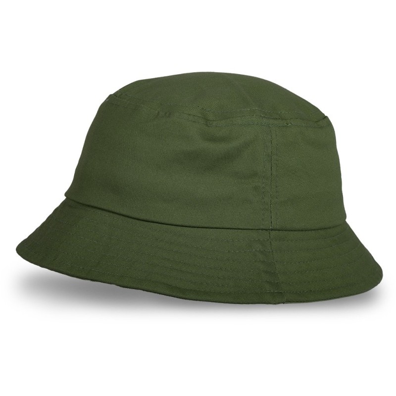Cappellino da pescatore a falda verde militare personalizzato K18118VM Cappellino da pescatore a falda verde militare personalizzato K18118VM