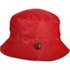 Cappellino da pescatore double face impermeabile rosso personalizzato K18121R Cappellino da pescatore double face impermeabile rosso personalizzato K18121R