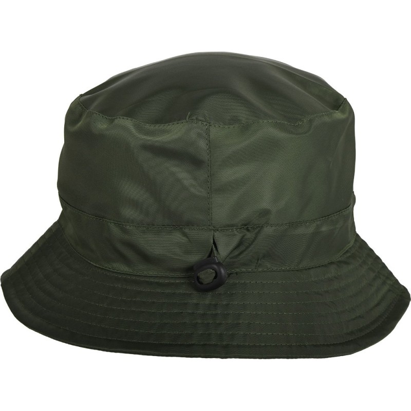 Cappellino da pescatore double face impermeabile verde militare personalizzato K18121VM Cappellino da pescatore double face impermeabile verde militare personalizzato K18121VM