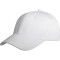 Cappellino golf 6 pannelli bianco personalizzato K18124B