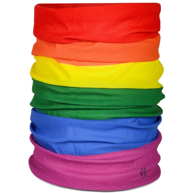 Fascia multiuso arcobaleno in rpet personalizzato K18126 Fascia multiuso arcobaleno in rpet personalizzato K18126