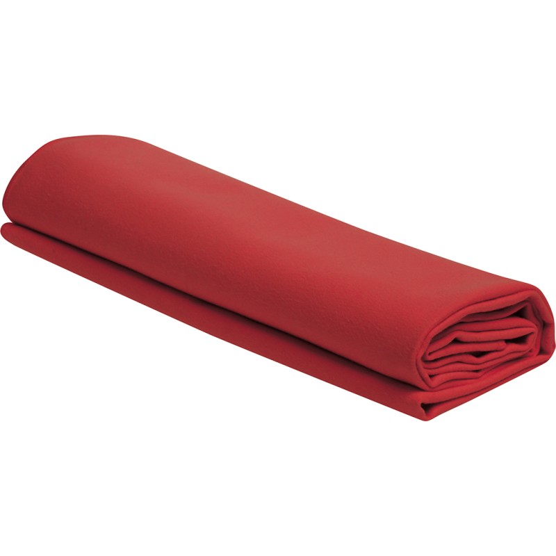 Asciugamano in microfibra rosso personalizzato K18134R Asciugamano in microfibra rosso personalizzato K18134R