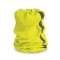 Fascia multiuso reflex colori fluorescenti in poliestere giallo personalizzato K18137G