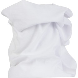 Fascia multiuso in poliestere bianco personalizzato K18138B