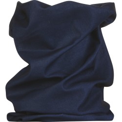 Fascia multiuso in poliestere blu navy personalizzato K18138NY