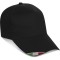 Cappellino 5 pannelli nero personalizzato K18140N