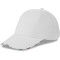 Cappellino 6 pannelli bianco personalizzato K18142B