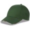 Cappellino 6 pannelli verde inglese personalizzato K18142VI