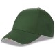 Cappellino 6 pannelli verde inglese personalizzato K18142VI