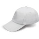 Cappellino bimbo 5 pannelli bianco personalizzato K18158B