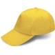 Cappellino bimbo 5 pannelli giallo personalizzato K18158G