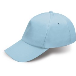 Cappellino bimbo 5 pannelli blu sky personalizzato K18158SK