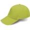 Cappellino bimbo 5 pannelli verde acido personalizzato K18158VA
