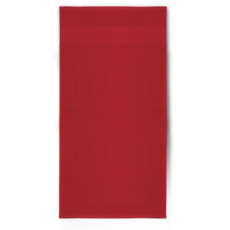 Asciugamano rosso personalizzato K18184R Asciugamano rosso personalizzato K18184R