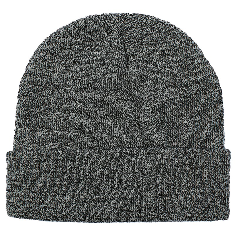 Cappellino zuccotto in acrilico grigio personalizzato K18189GR