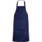 Grembiule da cucina classico blu royal personalizzato K18190BL