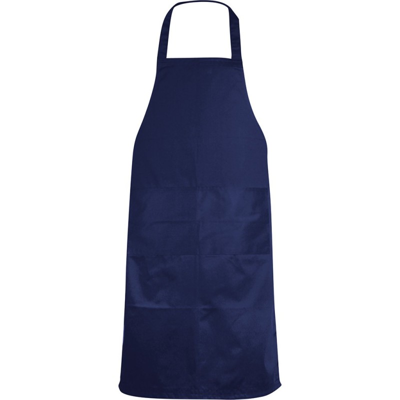 Grembiule da cucina classico blu royal personalizzato K18190BL
