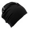 Cappellino jersey nero personalizzato K18199N