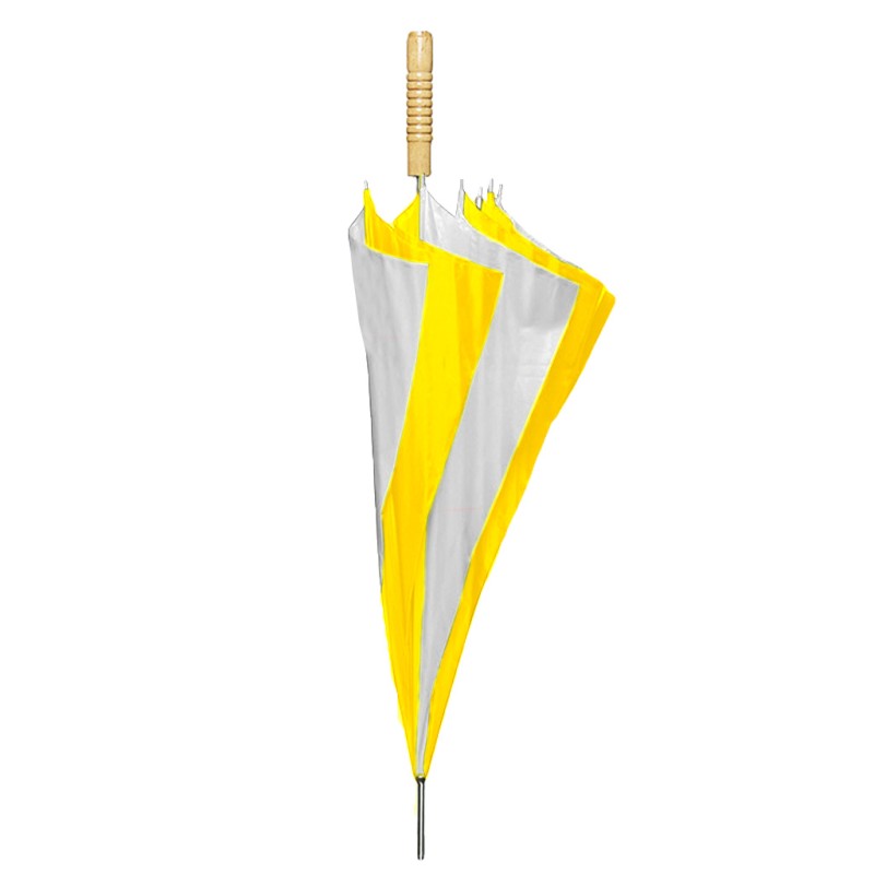 Ombrello automatico bianco/giallo personalizzato K18200B/G Ombrello automatico bianco/giallo personalizzato K18200B/G