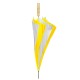 Ombrello automatico bianco/giallo personalizzato K18200B/G Ombrello automatico bianco/giallo personalizzato K18200B/G