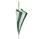 Ombrello automatico bianco/verde personalizzato K18200B/V