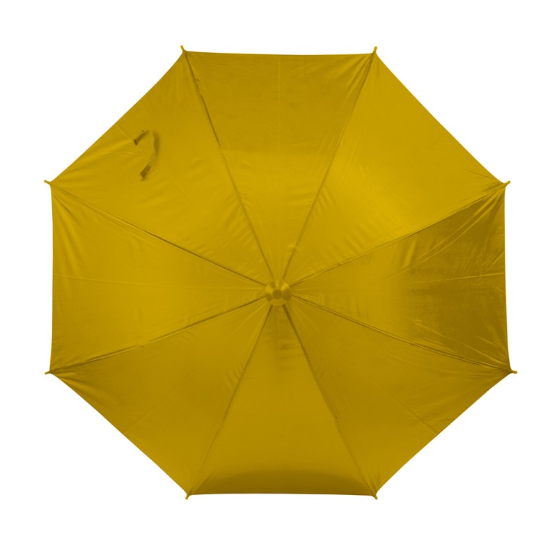 Ombrello automatico salvagoccia giallo personalizzato K18213G