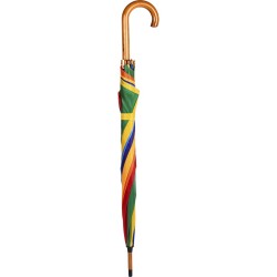 Ombrello arcobaleno automatico legno personalizzato K18215 Ombrello arcobaleno automatico legno personalizzato K18215