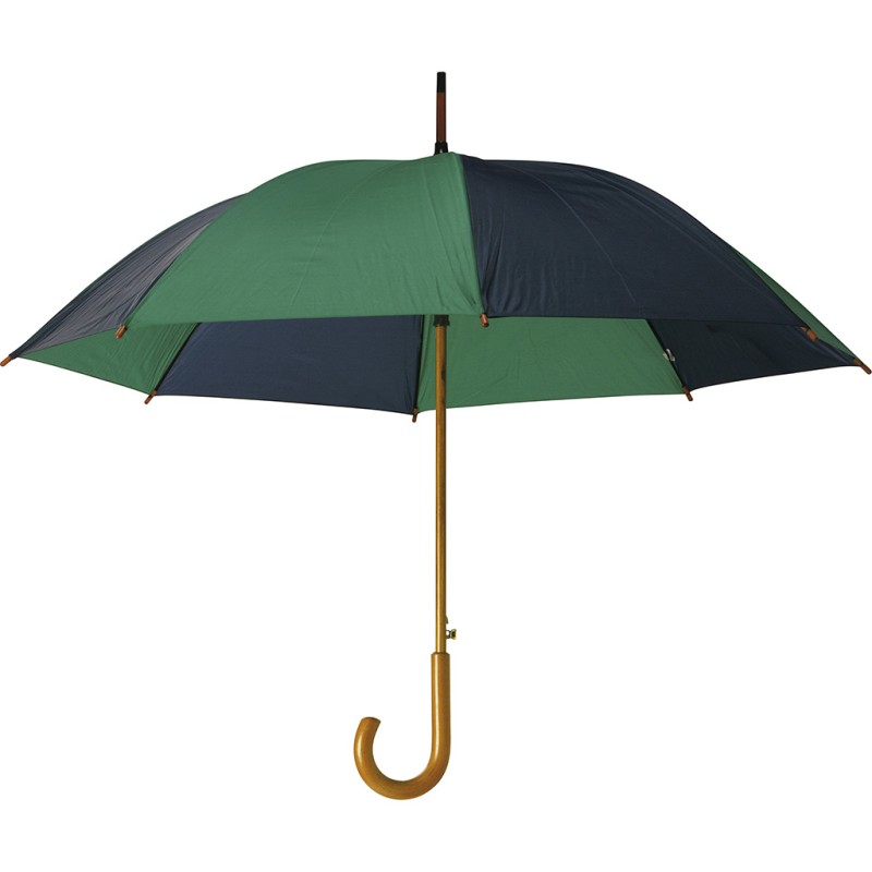 Ombrello automatico blu navy/verde personalizzato K18227NY/V