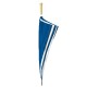 Ombrello golf maxi bianco/blu royal personalizzato K18230B/BL