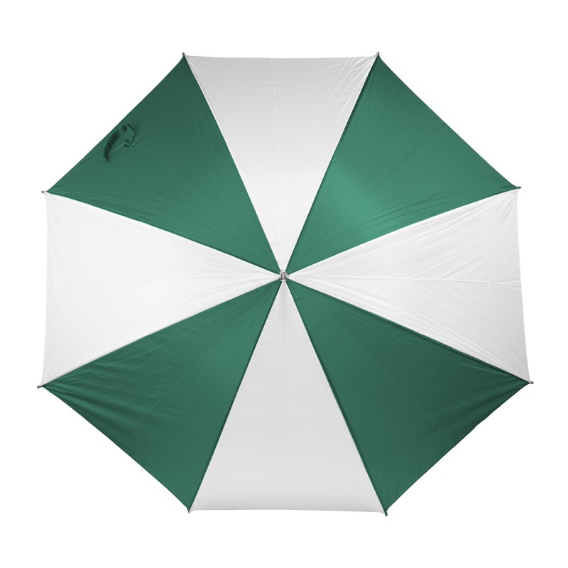 Ombrello golf maxi bianco/verde personalizzato K18230B/V
