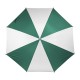 Ombrello golf maxi bianco/verde personalizzato K18230B/V