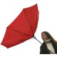 Ombrello windproof maxi rosso personalizzato K18242R
