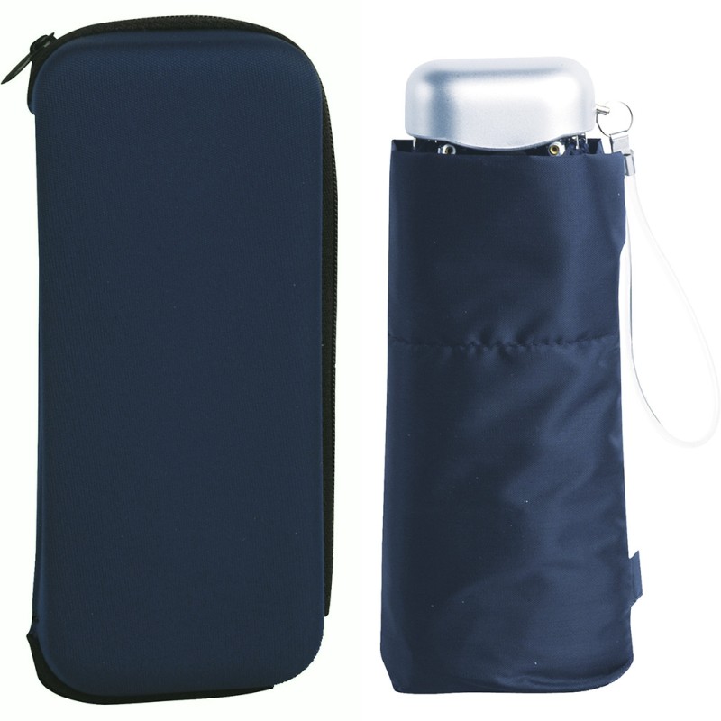 Ombrello super mini blu navy personalizzato K18254NY