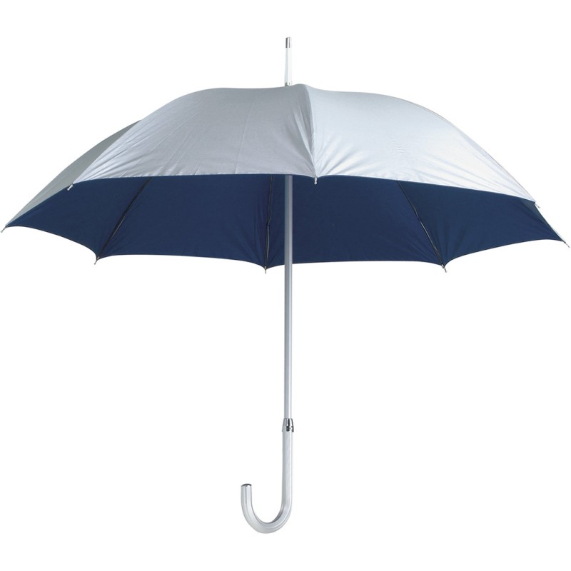 Ombrello grigio/blu navy personalizzato K18261GR/NY