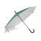 Ombrello reversibile grigio/verde personalizzato K18277GR/V