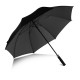 Ombrello golf windproof nero/grigio personalizzato K18279N/GR