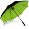 Ombrello golf windproof nero/verde acido personalizzato K18279N/VA