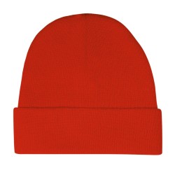 Cappellino zuccotto da bambooino in acrilico rosso personalizzato K18302R Cappellino zuccotto da bambooino in acrilico rosso personalizzato K18302R