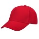 Cappellino golf 5 pannelli rosso personalizzato K18305R