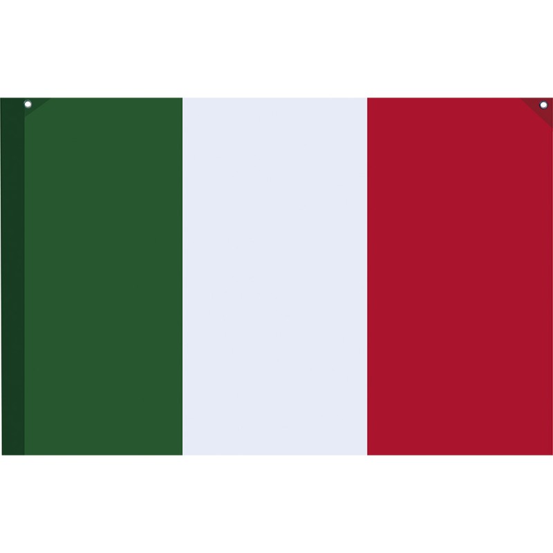 Bandiera italiana in poliestere personalizzato K18402