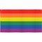 Bandiera arcobaleno in rpet personalizzato K18420