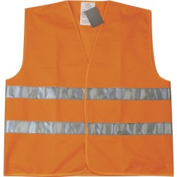 Gilet alta visibilità arancione personalizzato K18500A Gilet alta visibilità arancione personalizzato K18500A