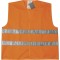Gilet alta visibilitÃ  arancione personalizzato K18500A