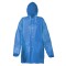 Giacca antipioggia in pvc blu royal personalizzata K18501BL