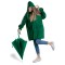Giacca antipioggia in pvc verde personalizzata K18501V
