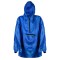 Giacca antipioggia con sacchetto in poliestere blu royal personalizzata K18503BL