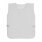 Casacca in poliestere bianco personalizzato K18509B