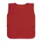Casacca in poliestere rosso personalizzato K18509R