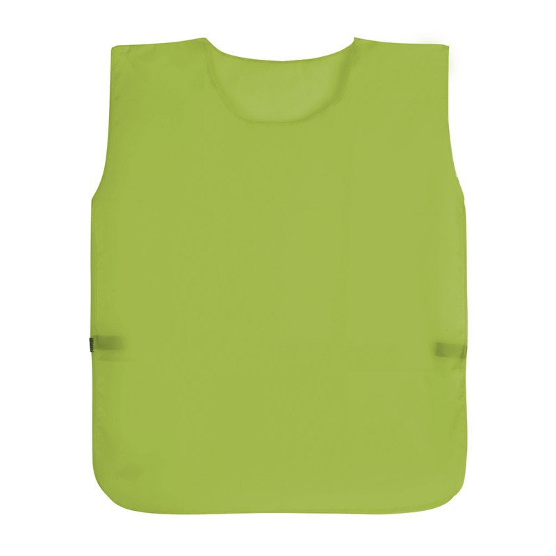 Casacca in poliestere verde personalizzato K18509V