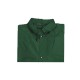 Giacca antipioggia in poliestere verde personalizzata K18518V
